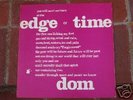 DOM Edge Of Time LP GREAT Krautrock classic acid psych
