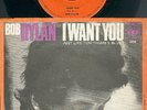 BOB DYLAN *I Want You* Unique Ger 1965 CBS PS 45
