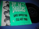 BEATLES Norwegian SHE LOVES YOU Orig 45 w/PS LOOK