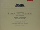 ARCHIV 198 188 FOURNIER BACH Cello Nr. 5 - 6 Stereo