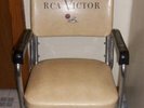 Vintage RCA Victor Advertising CHAIR - 1950's-So Cool