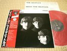Beatles JAPAN MONO RED VINYL With The Beatles OBI