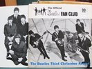 BEATLES 3RD CHRISTMAS RECORD FLEXI COMPLETE MINT 