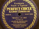 Perfect Circle, old radio Electrobeam OTR 78 [hear