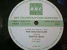 Status Quo BBC Transcription Disc 1973