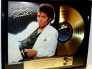 Michael Jackson goldene Schallplatte Vinyl Gold Record