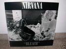 NIRVANA LP BLEACH W/ POSTER & SUB POP PROMO PHOTO RARE