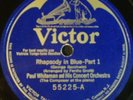 Paul Whiteman Rhapsody in Blue Jazz 78 rpm Gershwin 
