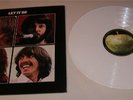 RARE U.K  WHITE VINYL ' LET IT BE ' ALBUM  PICTURE DISC