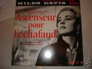 Miles Davis Ascenseur pour l'échafaud Fontana French 57