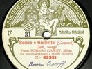 CIAROFF ROMANO Opera 78rpm Fonotipia