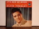 ELVIS PRESLEY -IT'S NOW OR NEVER FRENCH EP -VERY RARE