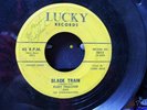 AUTOGRAPHED country bopper 45 Rudy Thacker Black Train