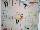 Genuine Retro Vintage  1950's Rock n' Roll Wallpaper