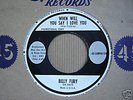 RARE USA PROMO 45 - BILLY FURY - WHEN WILL I SAY