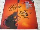 Signed U2 Under a Blood Red Sky Vintage LP Album w/ COA