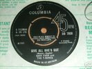 GARY FARR+T-BONES give all she's got COLUMBIA 45 NMINT