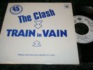CLASH TRAIN IN VAIN FRENCH PROMO MINT  PUNK