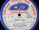 JOHNNY CASH  Rare AIR FORCE LP  Country Music Time #141