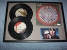 OASIS SIGNED FRAMED 'STOP THE CLOCKS' DOUBLE EP