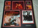 THIN LIZZY LIVE DANGEROUS SIGNED VINYL LP DISPLAY W/COA