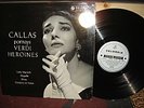 SAX 2293 Callas portrays Verdi Heroines Columbia B/s