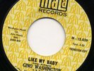 detroit northern soul 45/gino washington on mala