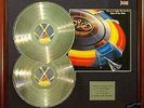 ELO OUT OF THE BLUE AWARD SIGNED BY BEV BEVAN