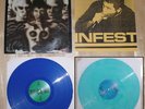 INFEST SLAVE LP SPLIT COLOR VINYL OTD *RARE* scapegoat