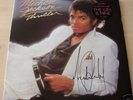 MICHAEL JACKSON autographed signed ALBUM / LP w/COA