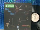rare garage fuzz psych FIVE BY FIVE Next Exit LP '68 NM