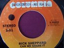 Northern Soul - RICK SHEPPARD-Can We Share It -COLUMBIA