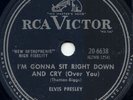 ELVIS PRESLEY - I'M GONNA SIT RIGHT DOWN AND CRY- 78