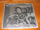 LOU REED please come back 3LP VERY RARE LIVE BERLIN '79