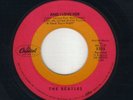 BEATLES And I Love Her RED/ORANGE CAPITOL 45 Dome Logo