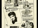 ELVIS PRESLEY CARTOON PICTURE SLEEVE - THIS IS HIS LIFE
