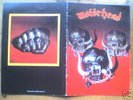 MOTORHEAD 4 GIG PROGRAMMES ACE OF SPADES BOMBER DOOM LP
