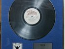 JOHN LEE HOOKER silver disc sales award THE HEALER 1989
