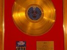 THE WONDER STUFF/WONDERSTUFF BPI Gold Disc Record Award