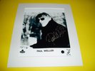 PAUL WELLER SIGNED Epic PROMO press still As is Now