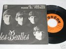 BEATLES - PS. I LOVE YOU - RARE FRENCH - ODEON SO10112