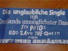 Original Sex Pistols God Save the Queen German Banner