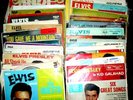ELVIS PRESLEY - BOX OF EP'S & 45 LPS