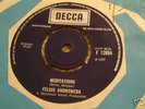 FELIUS ANDROMEDA meditations UK DECCA PSYCH 45 MINT