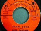 LEON GARDNER FARM SON RARE FUNK 45 IGLOO LISTEN