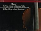 GRUMIAUX / KLIEN MOZART 15 VIOLIN SONATAS Philips 5LPs