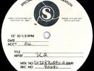 U2   JOSHUA TREE   TEST PRESSING