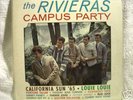RARE THE RIVIERAS Campus Party Riviera Records LP 701