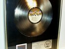 KISS Alive 2 original platin RIAA Floater Award *BPI*