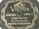 41) 78 RPM KING OLIVER / JELLY ROLL MORTON VICTOR 22681
